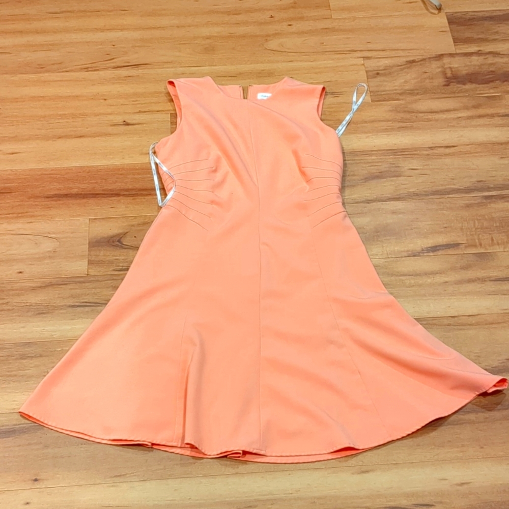 3/$24  Calvin Klein coral dress